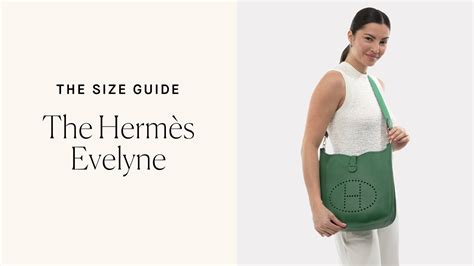 hermes evelyne tpm measurement|hermes evelyne sizes and prices.